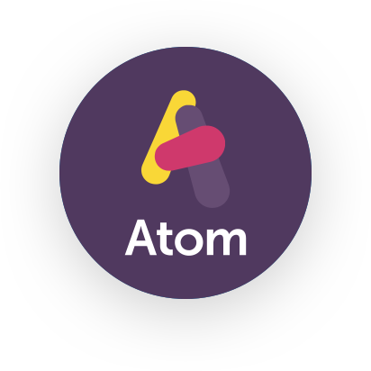 Atom bank logo