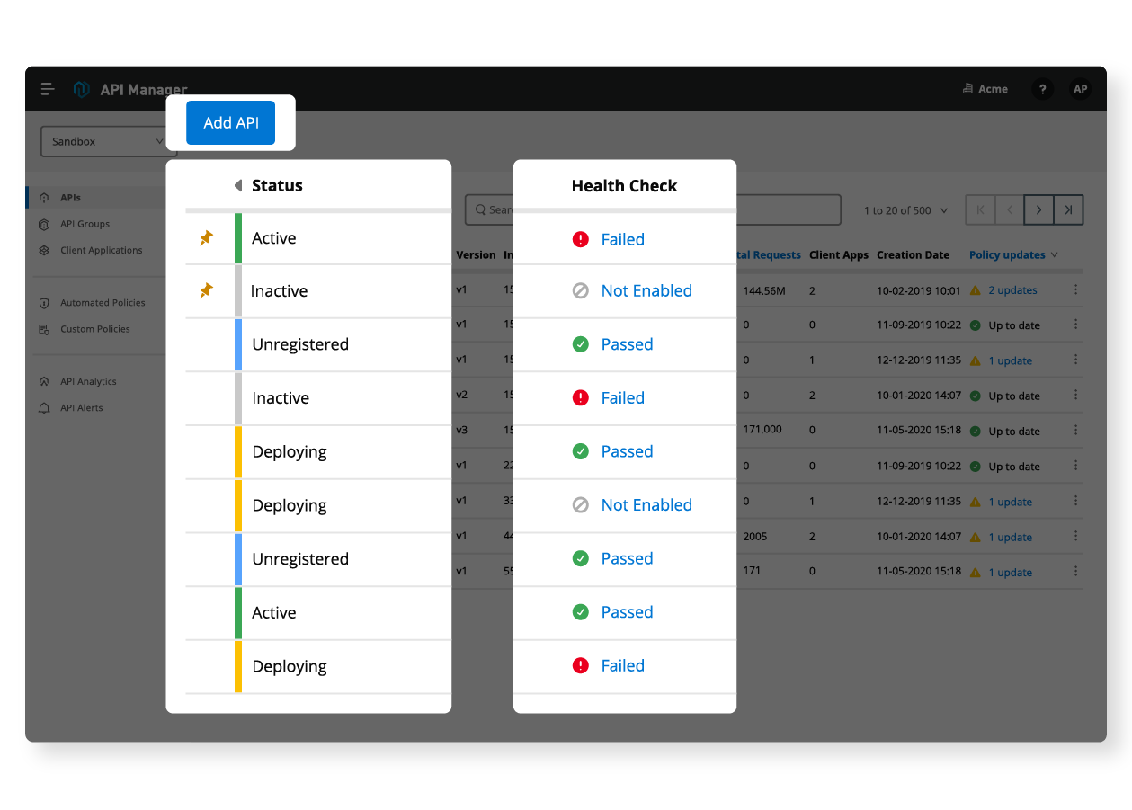 API-Gateway, alle APIs an einem Ort