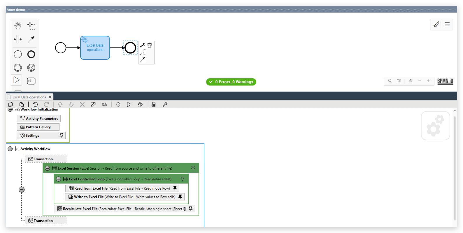 Illustration of how MuleSoft RPA automates Excel operations, showcasing the integration of robotic process automation with Excel for streamlined data management.