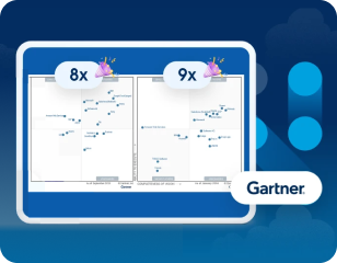 A graphic of the Gartner Magic Quadrant for iPaaS and API Management