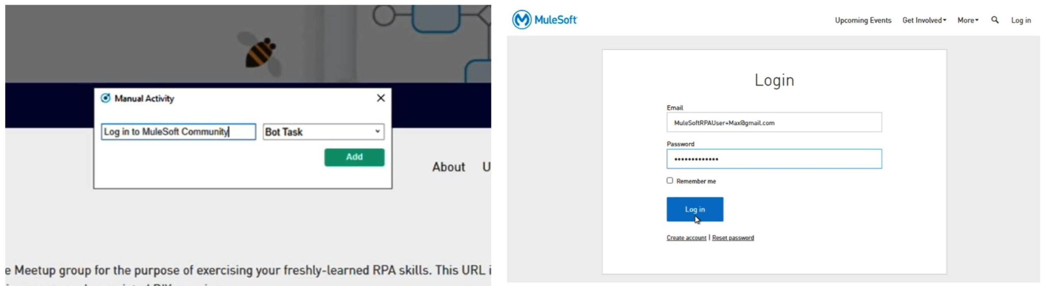 An image showing the RPA Recorder main dashboard.