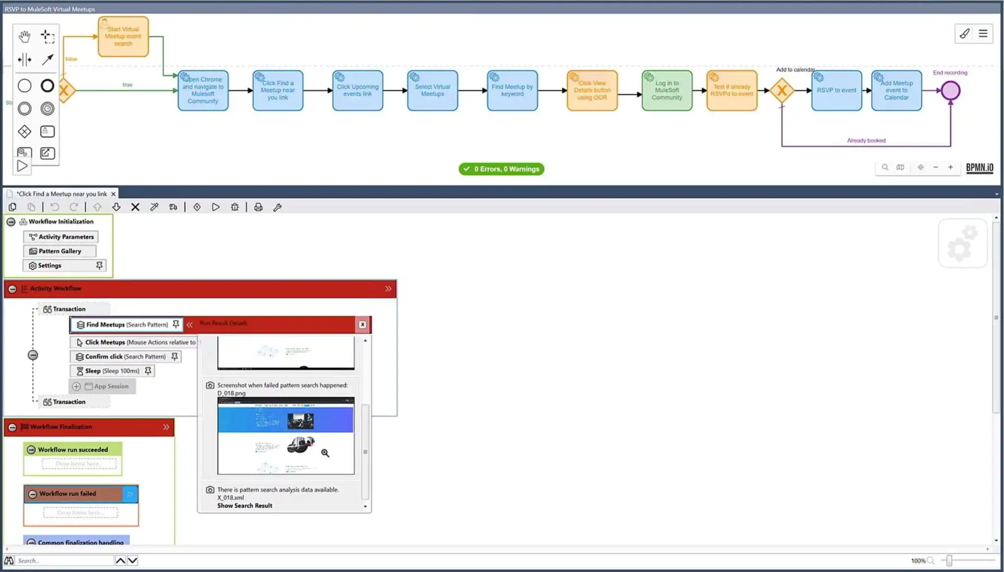 An image showing the troubleshooting capabilities for developers.